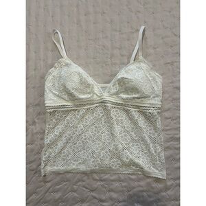 Aerie Show Off Beachside Lace Padded Bra Top - XL - NWT!